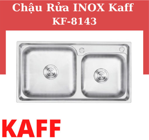 Chau rua inox Kaff KF P