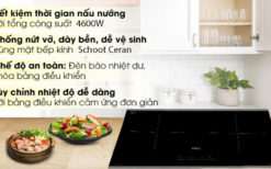 Bếp điện từ đôi Kaff KF-HMG5II